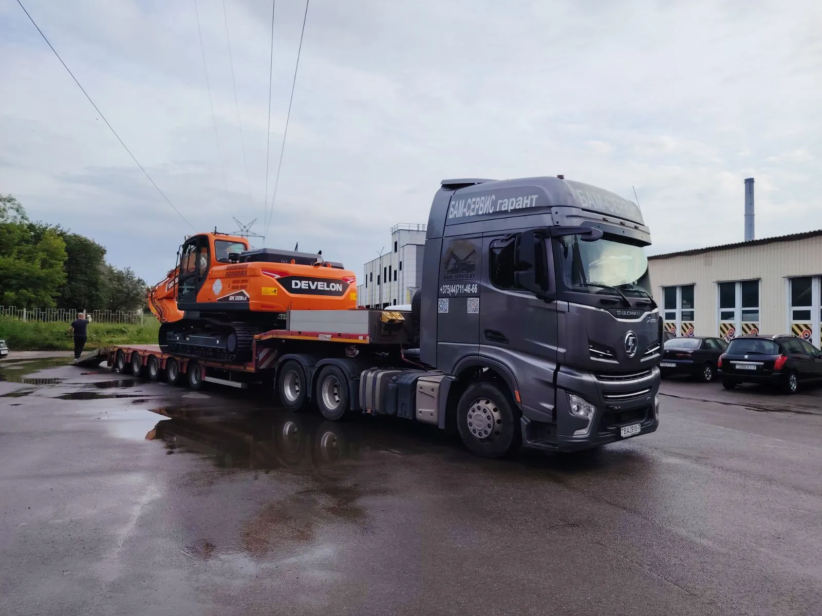 Аренда низкорамного трала Max Trailer — Минск и РБ. 10