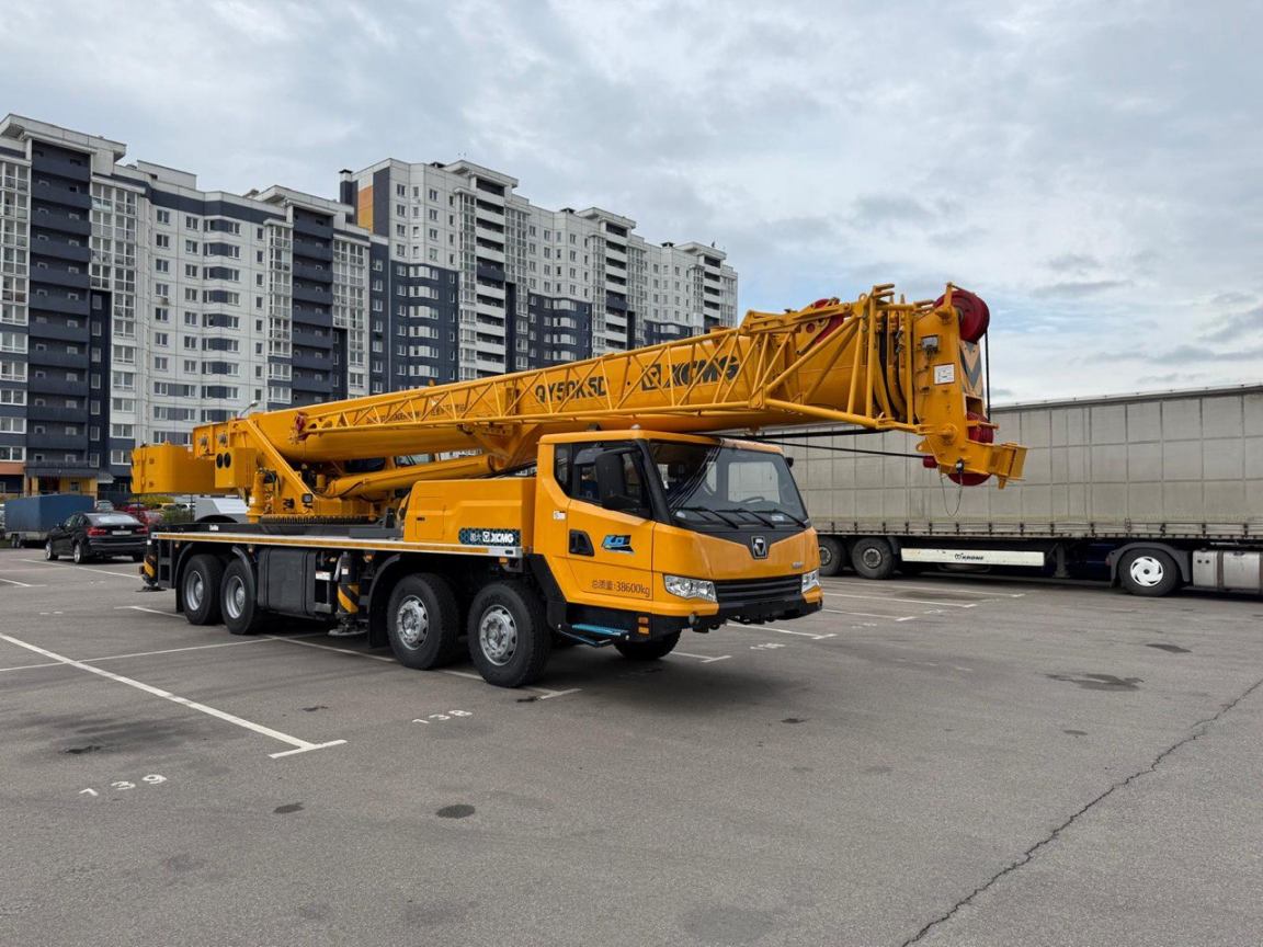 Автомобильный кран 50 т в аренду в Минске. 1