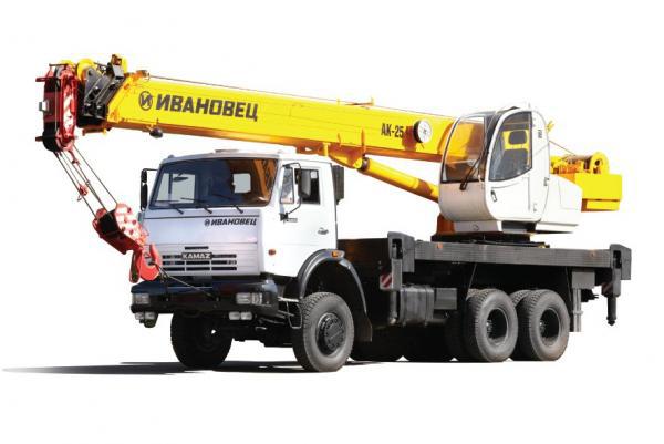 Аренда автокрана 25 т. 1