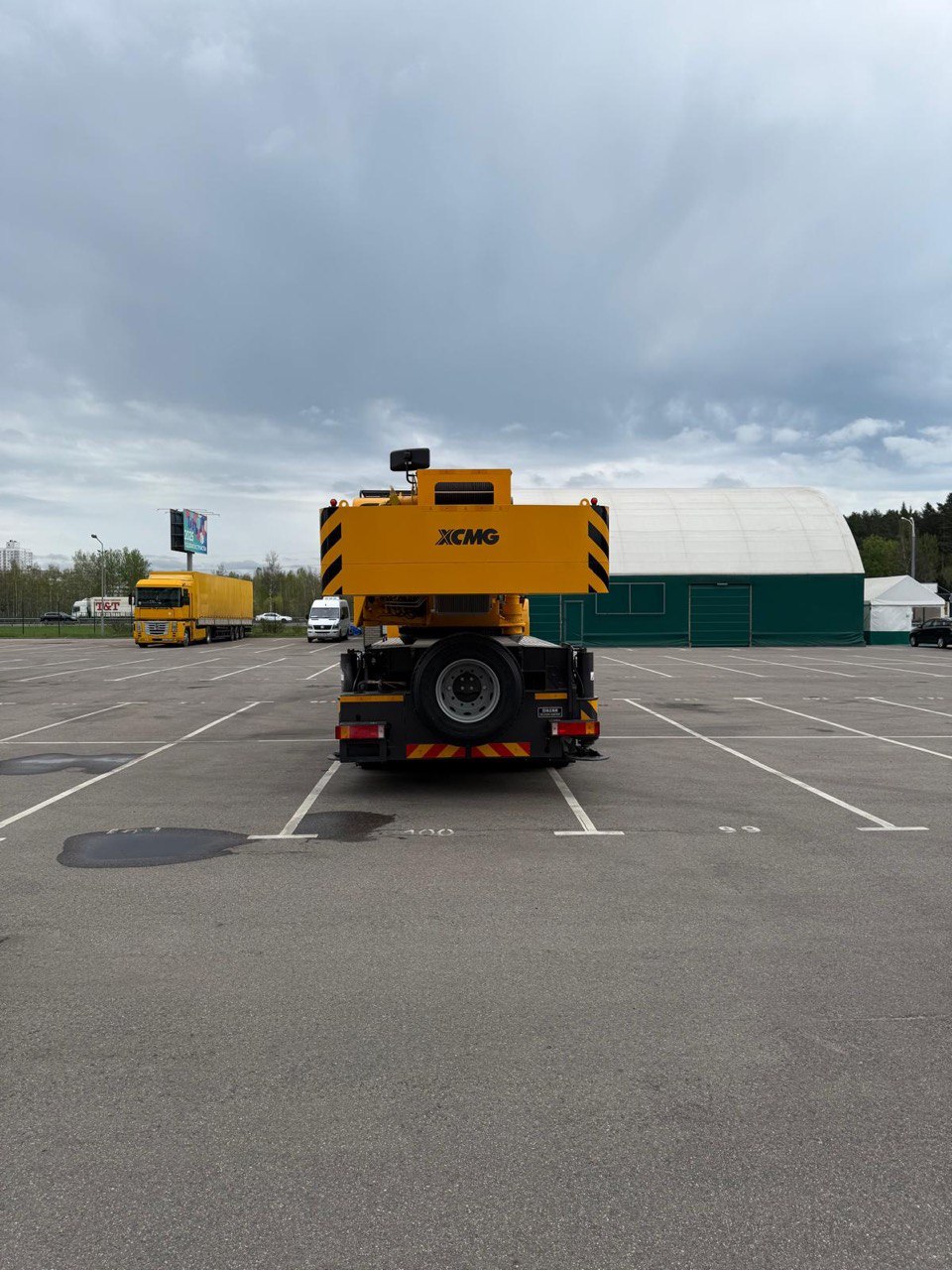 Аренда большого автокрана 25 тонн в Минске. 1